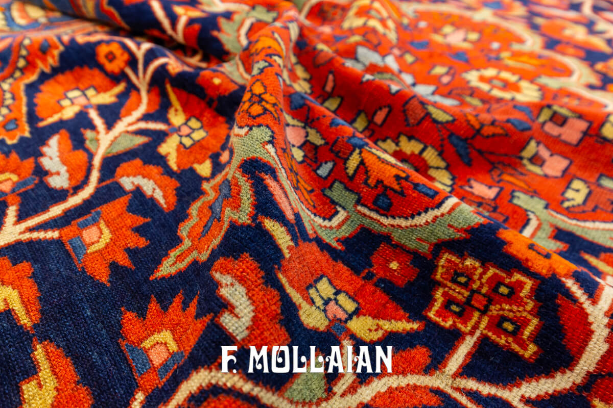 Antique Rug Mishan Dark Field n°:320165